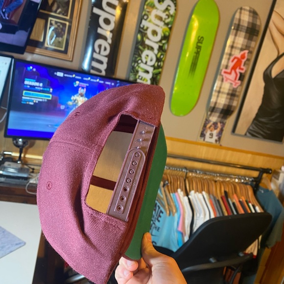 stewart title Mens cap leather logo - Picture 6 of 6